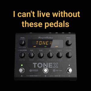 "I can't live without these pedals" pack