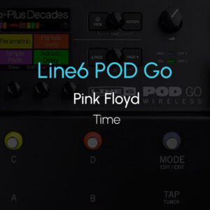 Pink Floyd- Time (Line6 POD Go)